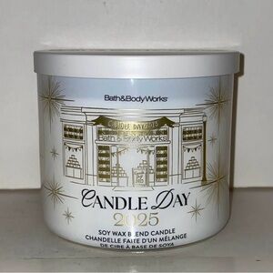 Bath & Body Works Sun Ripened Raspberry Candle Day Scented Candle 3 Wick New